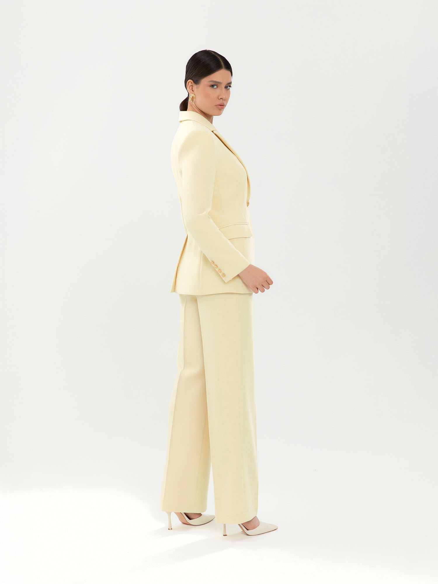 Milky Yellow Trouser