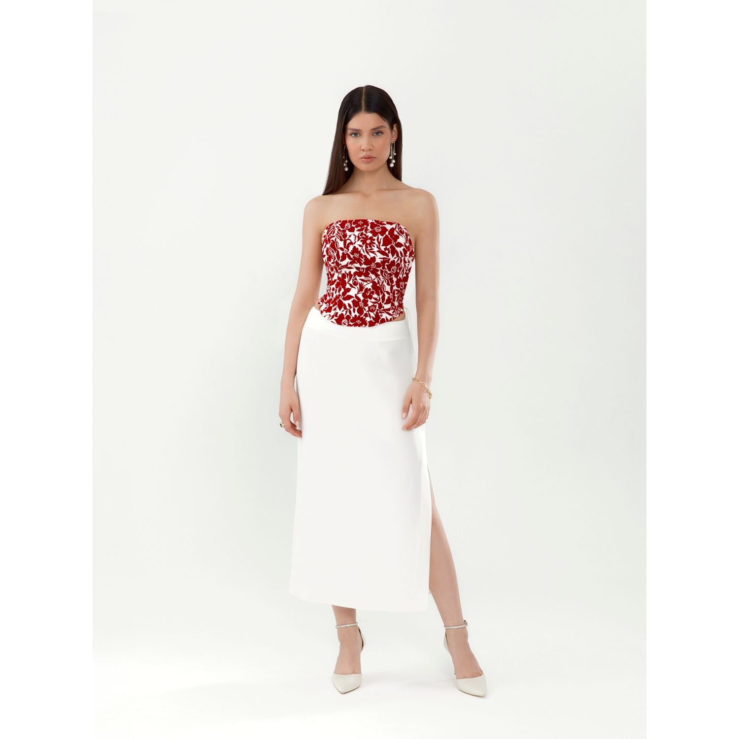 Корсет «Бархатное пламя»