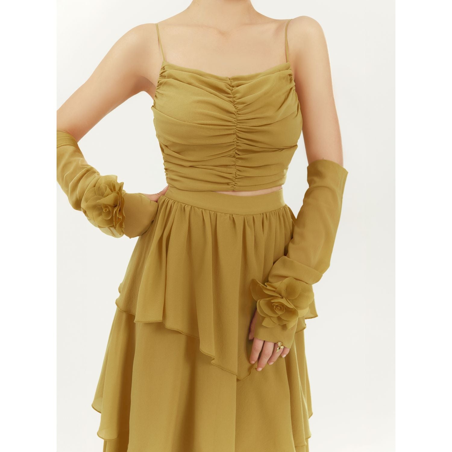 Skirt with Ruffles