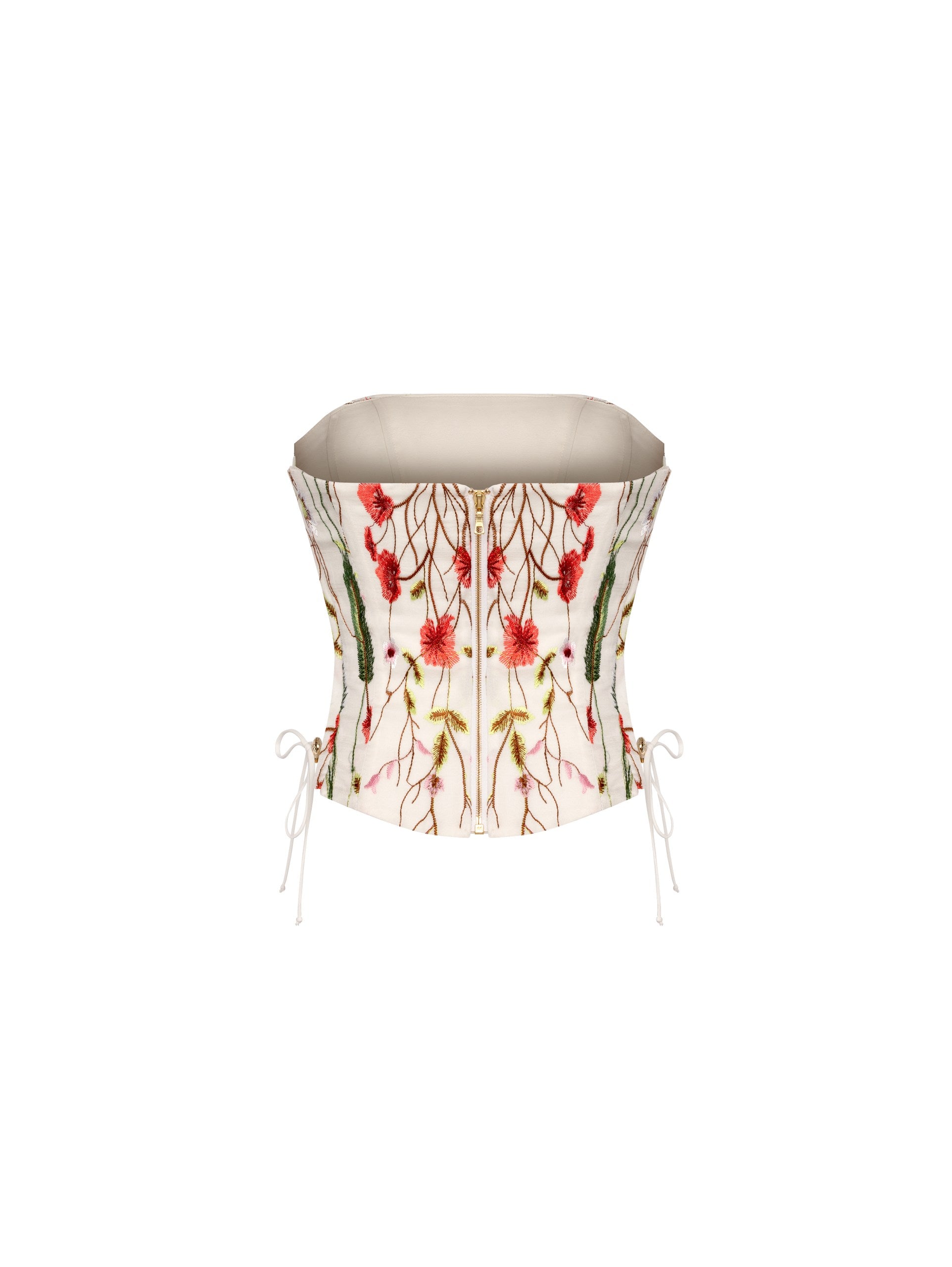 Flora Silk Corset