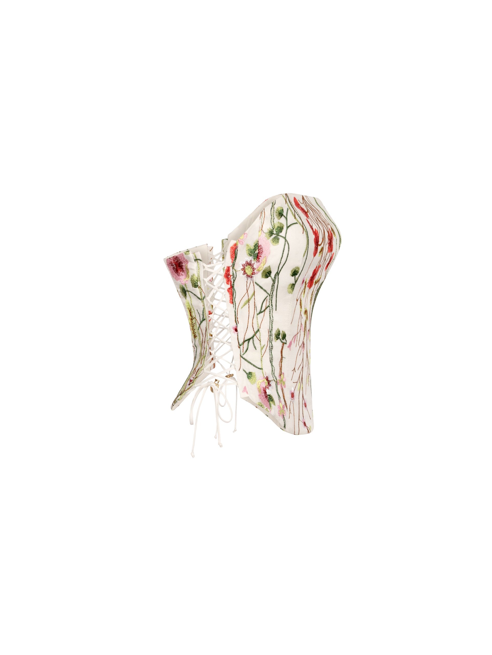 Flora Silk Corset