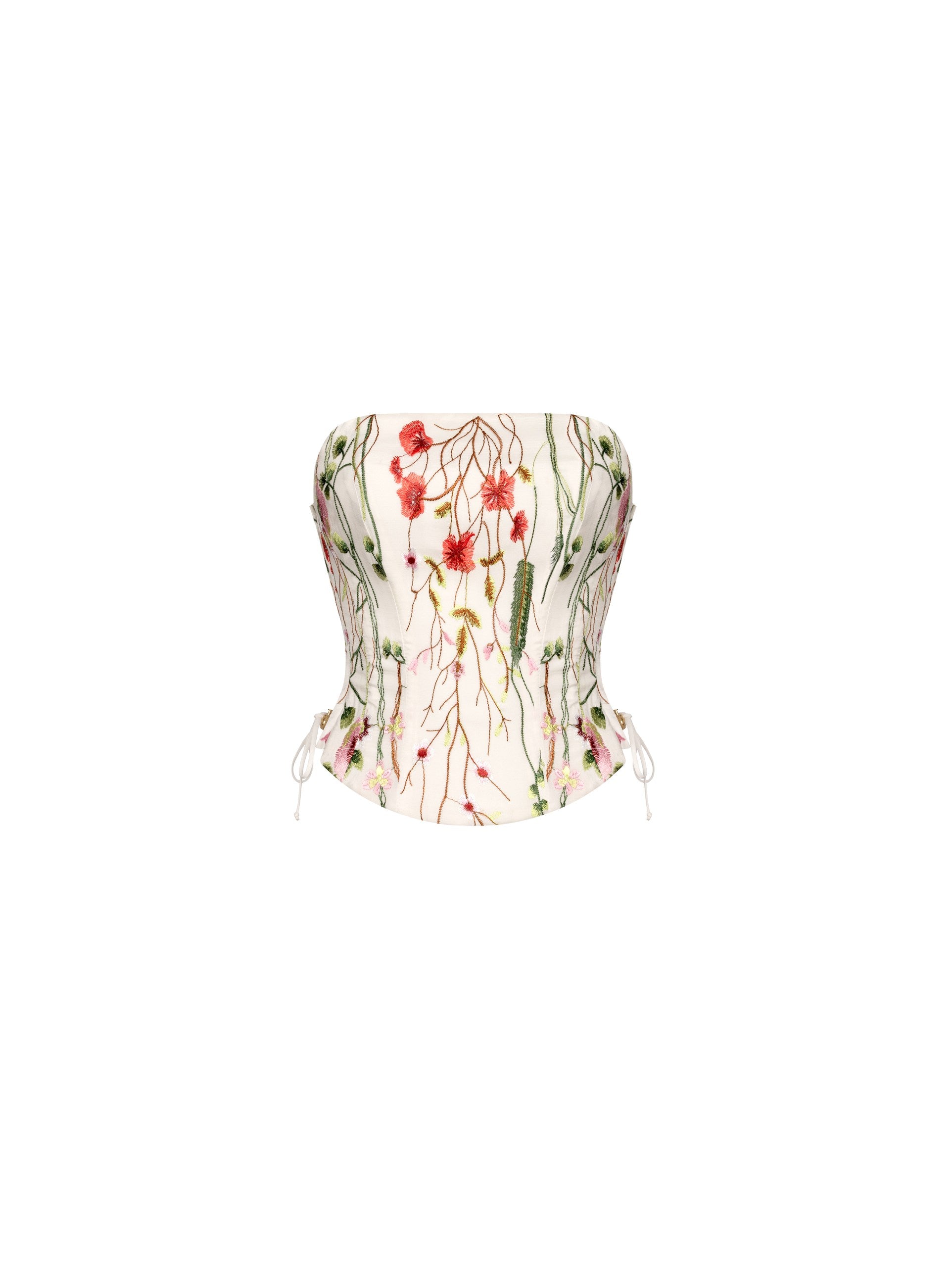 Flora Silk Corset