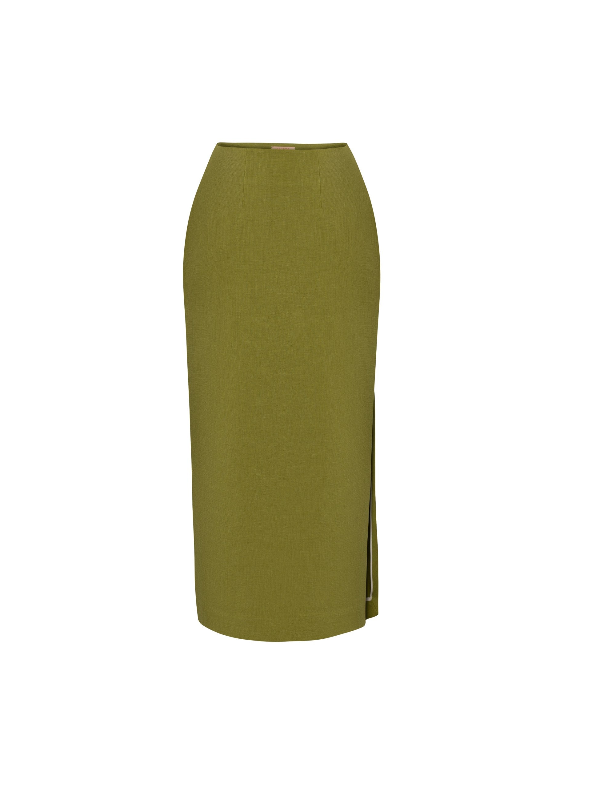 Verde Structured Skirt