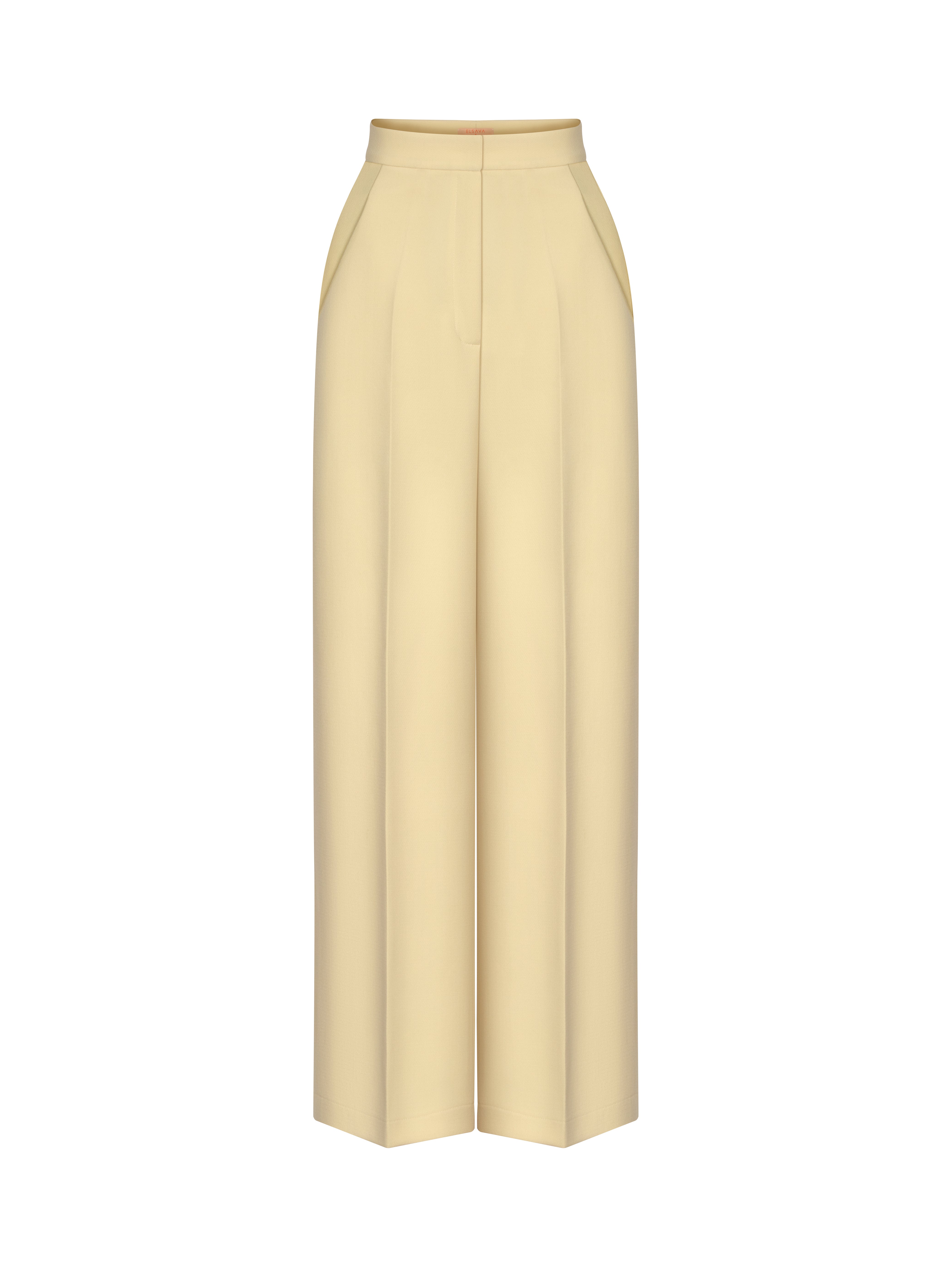 Milky Yellow Trouser