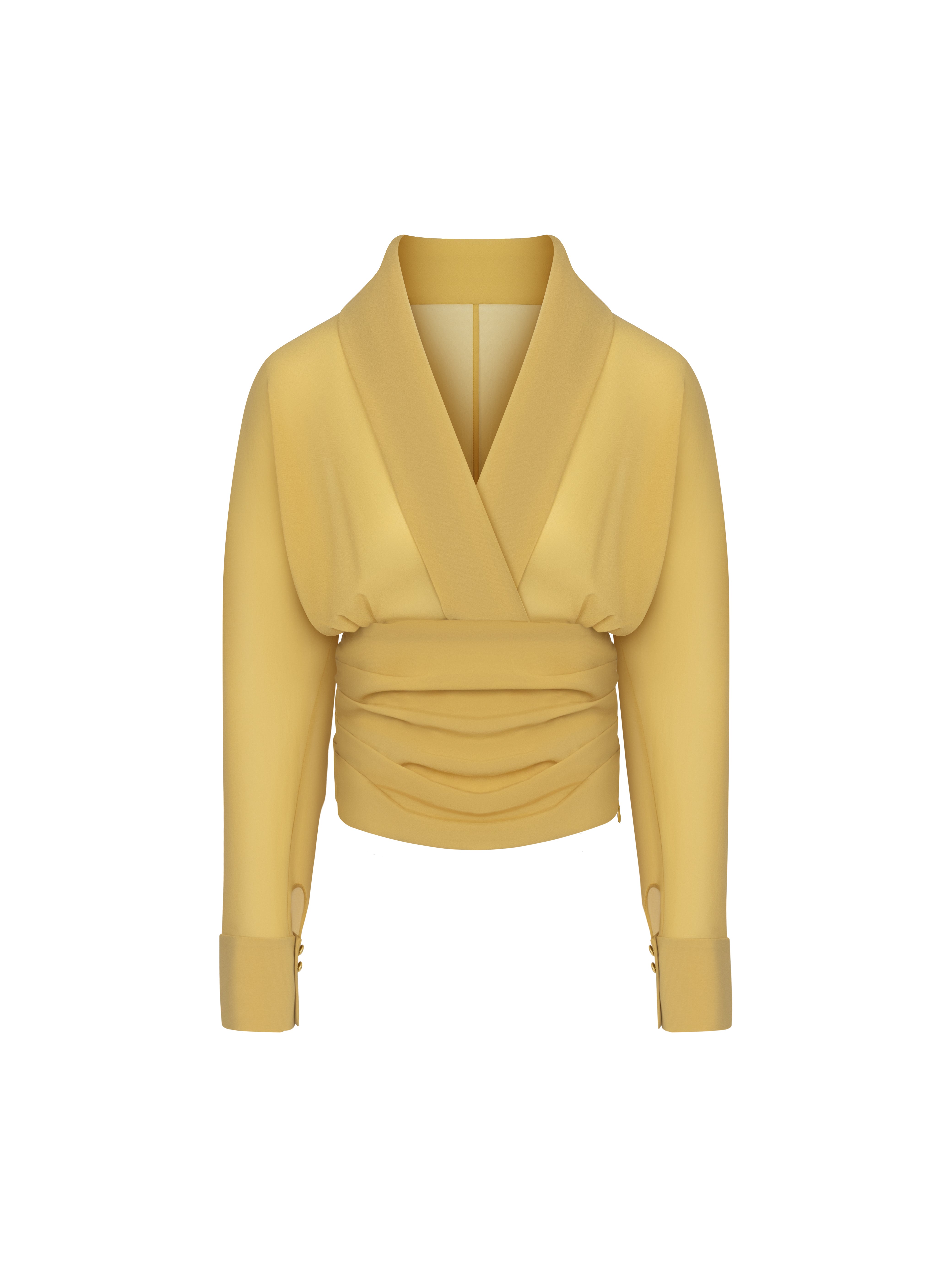 Solar Yellow Blouse