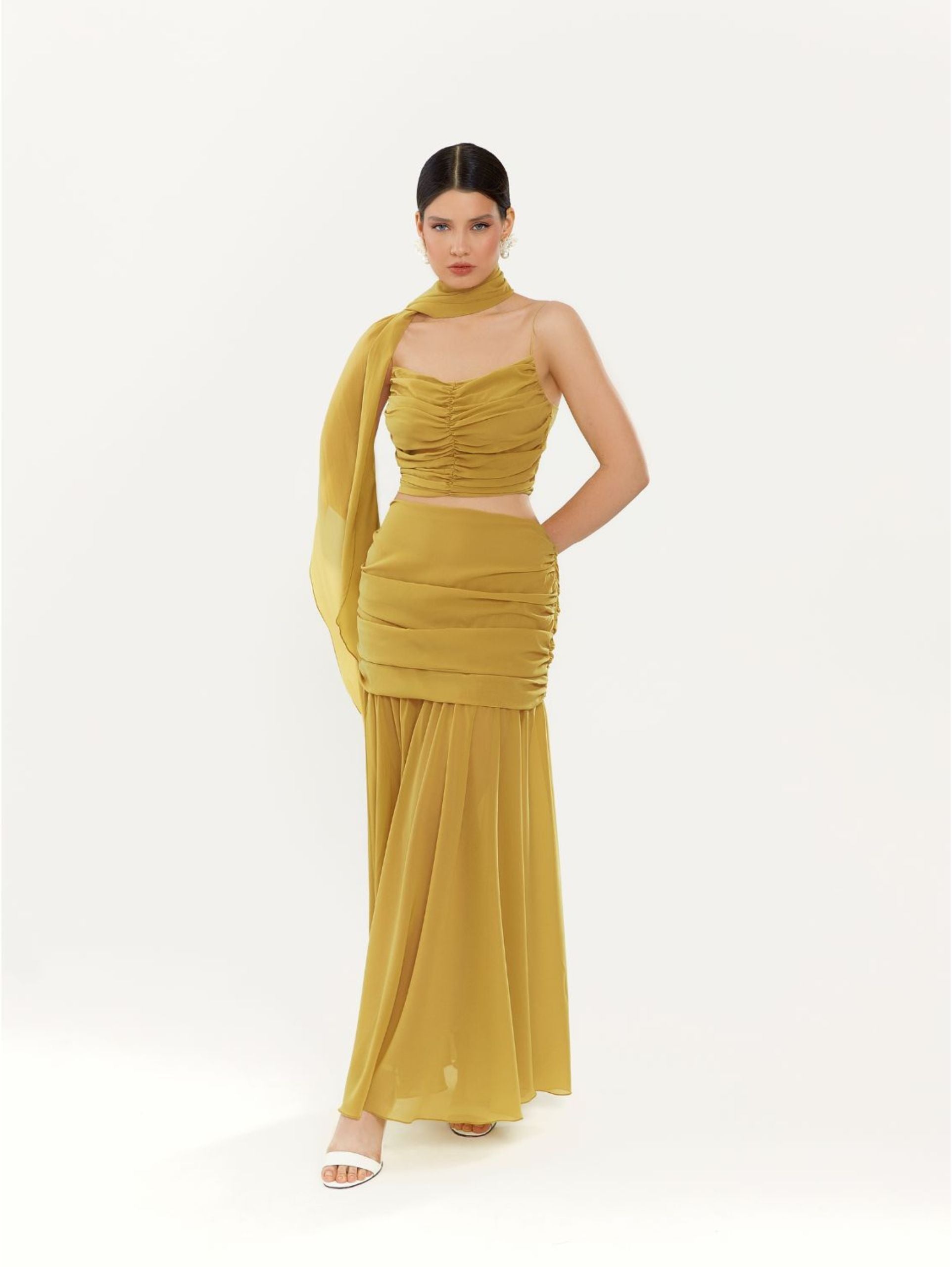 Grace Ruched Skirt