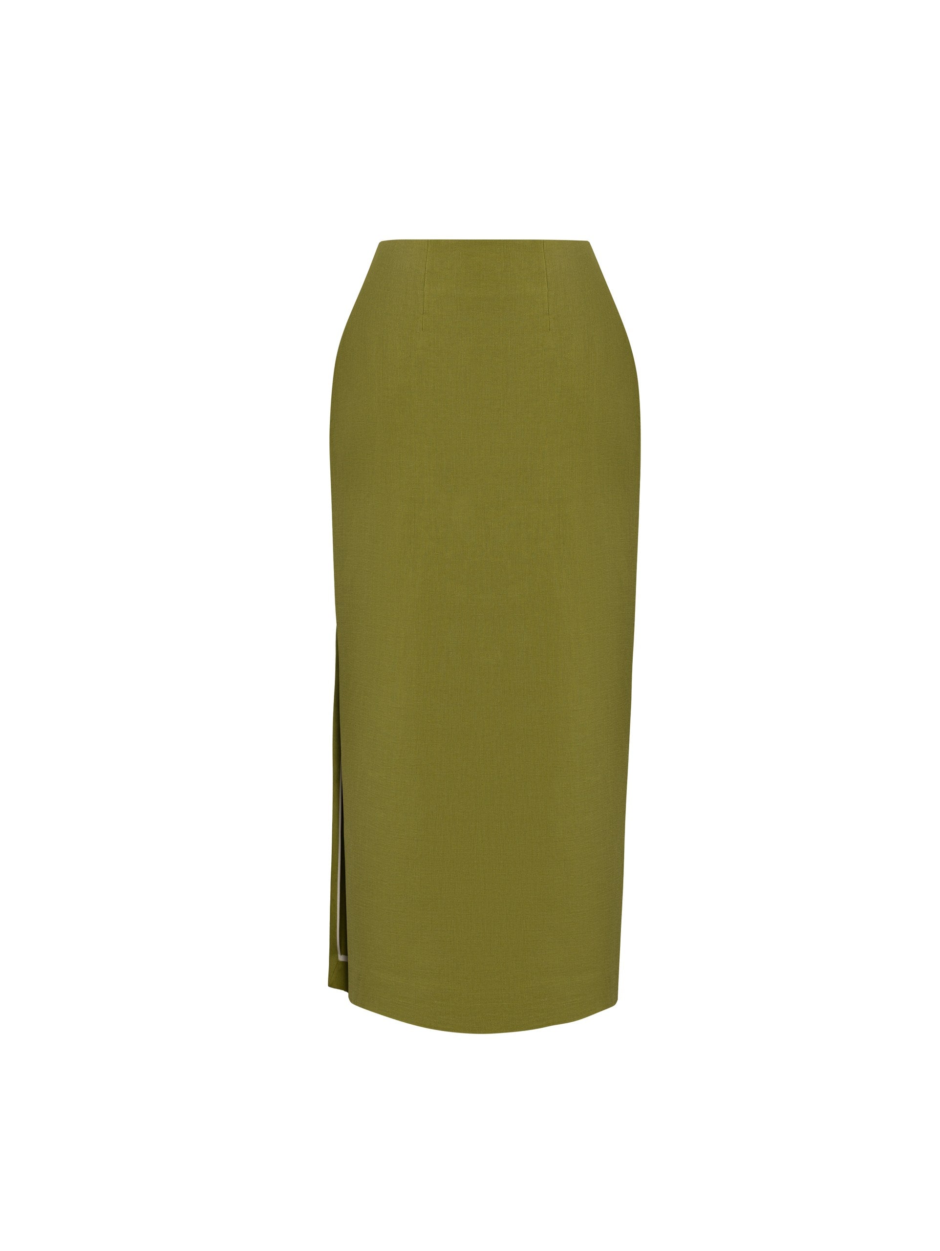 Verde Structured Skirt